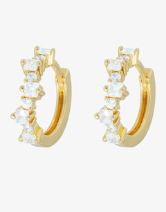 Mixed Hoop Earrings - Small - Simply Beach UK