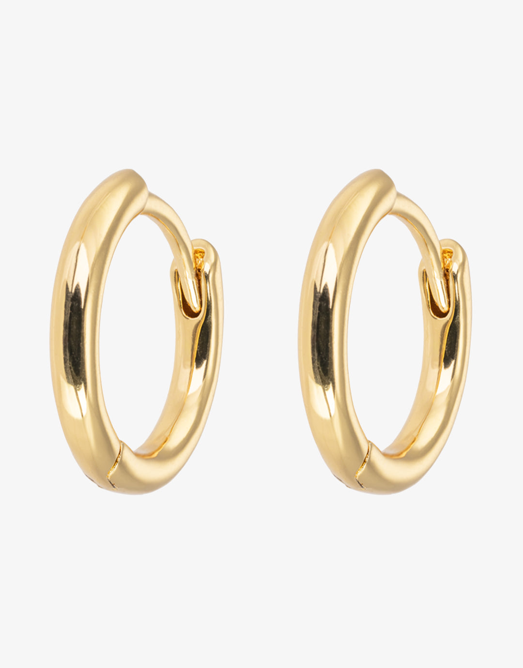 Gold Hoop Earrings - Small - Simply Beach UK
