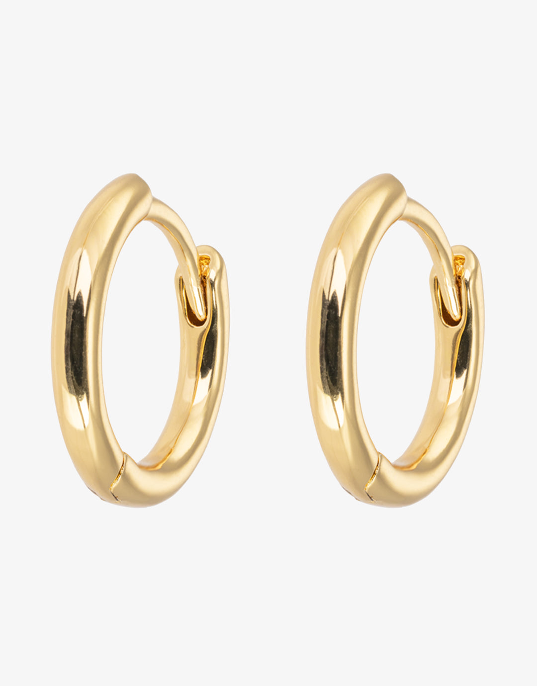 Gold Hoop Earrings - Small - Simply Beach UK