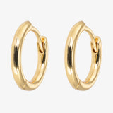 Gold Hoop Earrings - Small - Simply Beach UK