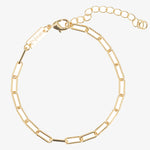 Gold Chunky Link Bracelet - 16-20cm - Simply Beach UK