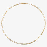Gold Chunky Link Necklace - 50cm - Simply Beach UK