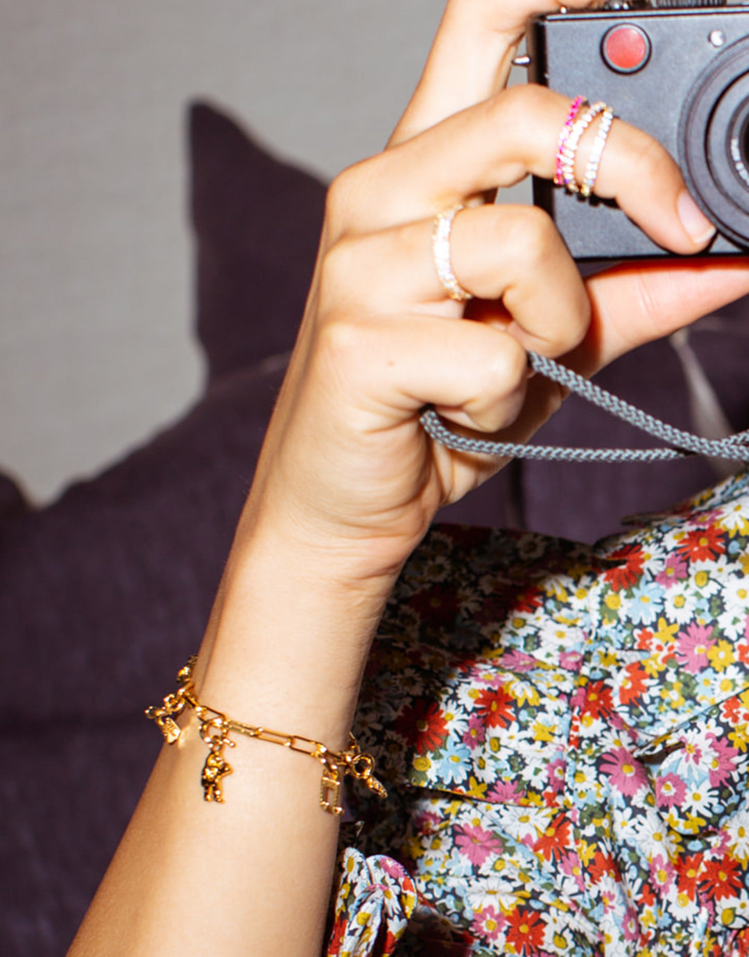 Gold Chunky Link Bracelet - 16-20cm - Simply Beach UK