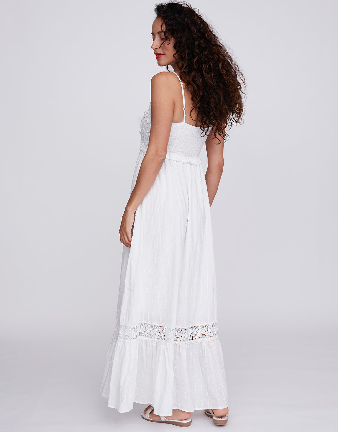 Emiliana Maxi Dress - White - Simply Beach UK