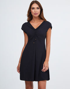 Stella Beach Dress - Black - Simply Beach UK