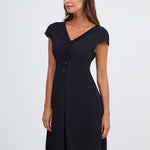 Stella Beach Dress - Black - Simply Beach UK