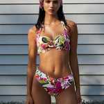 Nuria Ferrer Hana Bikini Top - Multi - Simply Beach UK