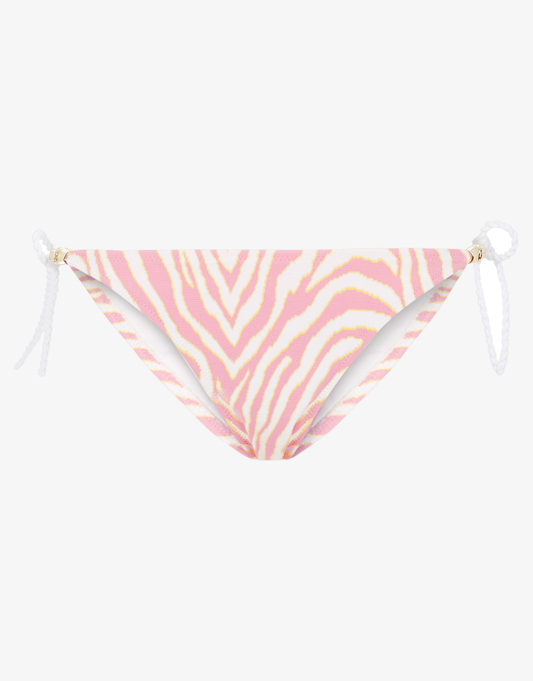 Cape Town Rope Tie Side Bikini Bottom - Print - Simply Beach UK