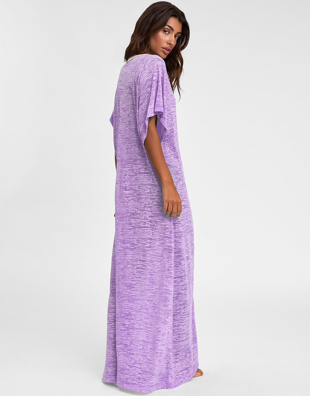 Inca Abaya Dress - Lavender - Simply Beach UK