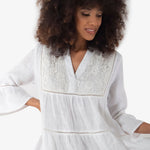 Dalia Dress - White - Simply Beach UK