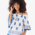 Nora Top - Blue - Simply Beach UK