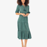 Vera Maxi Dress - Green - Simply Beach UK