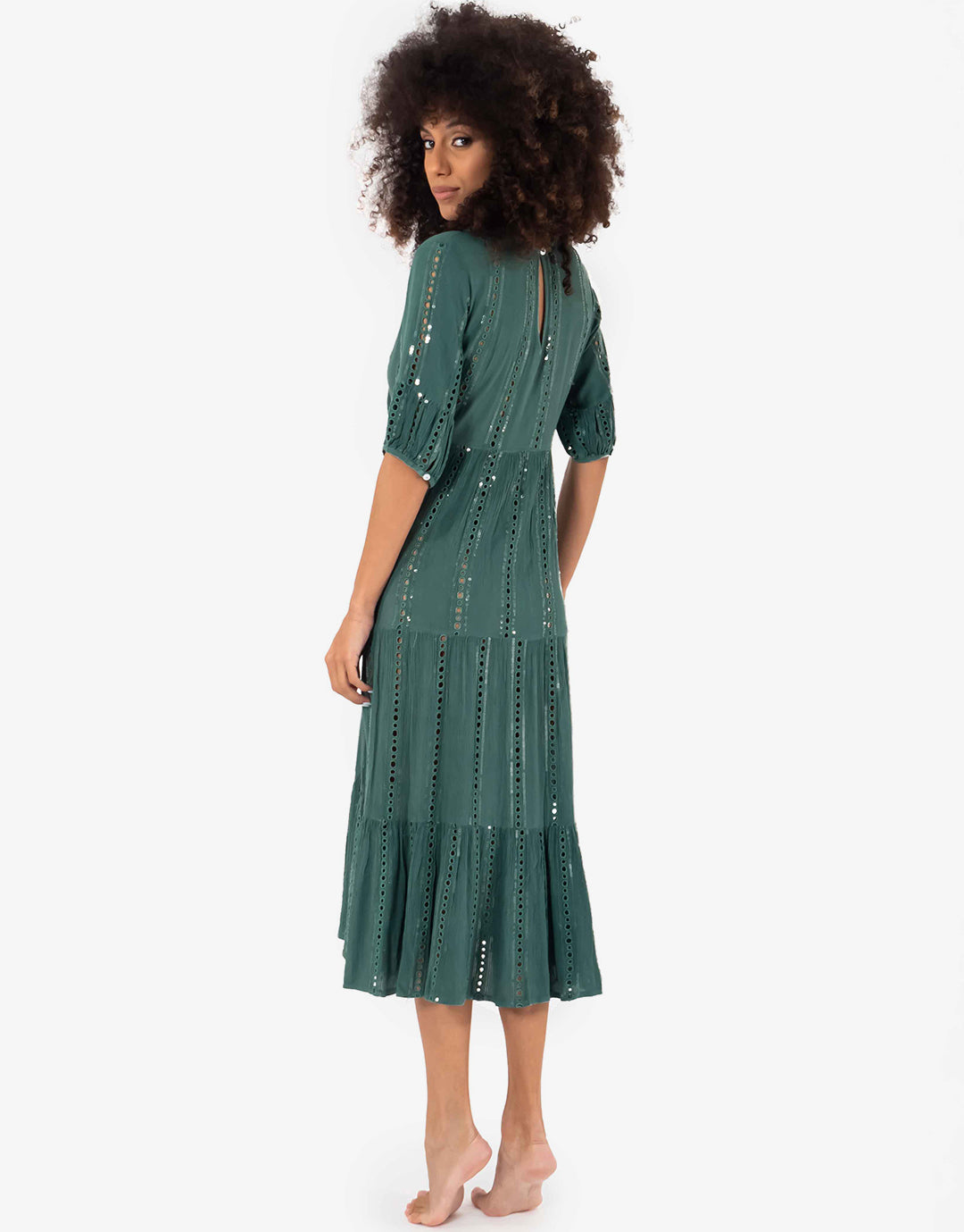 Vera Maxi Dress - Green - Simply Beach UK