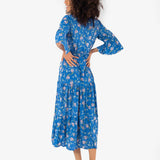 Maya Maxi Dress - Blue - Simply Beach UK