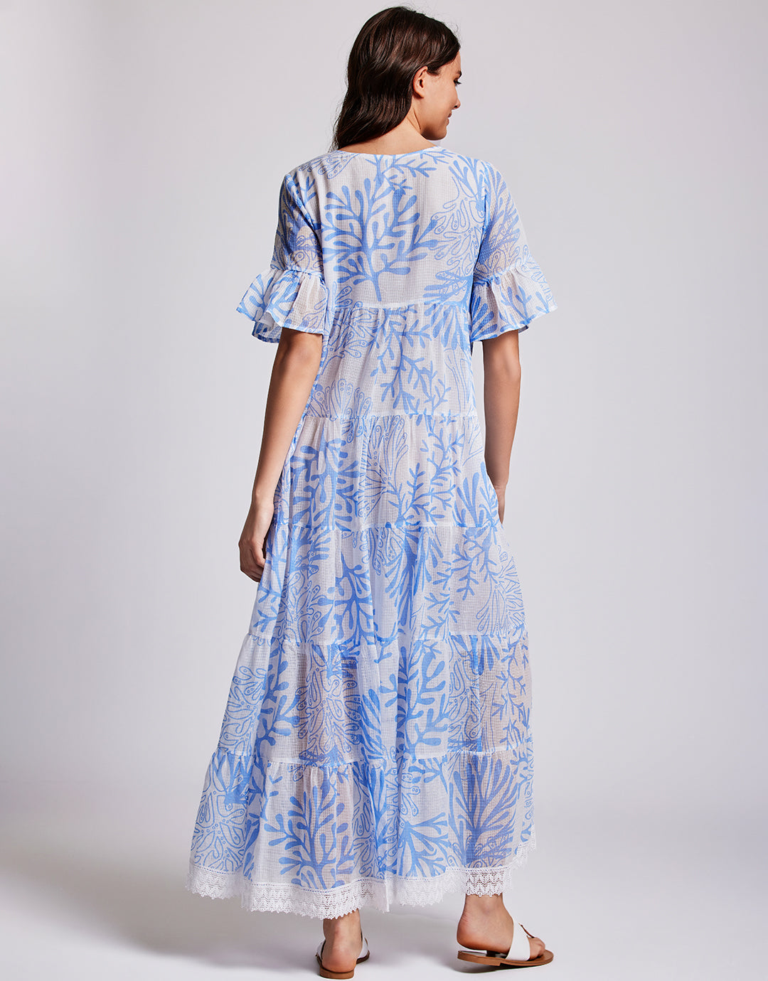 Miriam Maxi Dress - Blue - Simply Beach UK