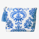 Maya Paisley Clutch Bag - Multi Blue - Simply Beach UK