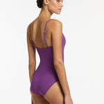 Jetset Tank Swimsuit - Amethyst - Simply Beach UK