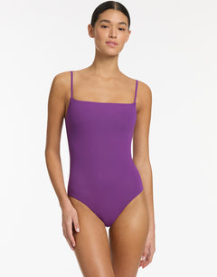 Jetset Tank Swimsuit - Amethyst - Simply Beach UK