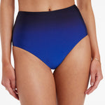 Oia Sunset High Waist Bikini Pant - Ocean - Simply Beach UK