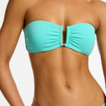 Isla Rib U Trim Bandeau Bikini Top - Dolce - Simply Beach UK