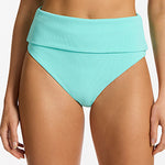 Isla Rib Fold Down Bikini Pant - Dolce - Simply Beach UK