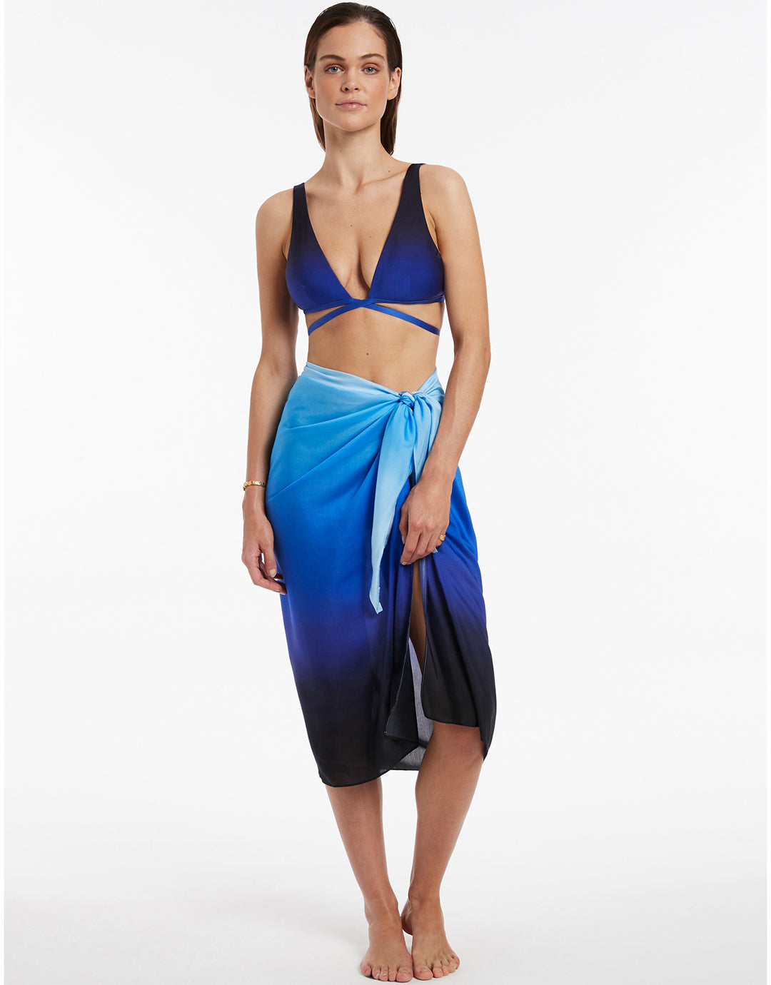 Oia Sunset Sarong - Ocean - Simply Beach UK