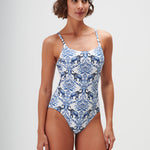 Zuri Tank Swimsuit - Porcelain - Simply Beach UK