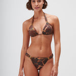 Savanna Halter Bikini Top - Warm Earth - Simply Beach UK