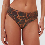 Savanna Fold Band Bikini Pant - Warm Earth - Simply Beach UK