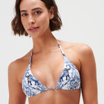 Zuri Triangle Bikini Top - Porcelain - Simply Beach UK