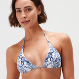 Zuri Triangle Bikini Top - Porcelain - Simply Beach UK