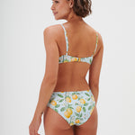 Fior di Limone Bralette Bikini Top - Sorrento Sky - Simply Beach UK