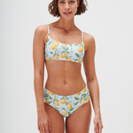 Fior di Limone Bralette Bikini Top - Sorrento Sky - Simply Beach UK