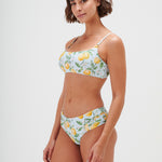 Fior di Limone Bralette Bikini Top - Sorrento Sky - Simply Beach UK