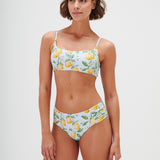 Fior di Limone Bralette Bikini Top - Sorrento Sky - Simply Beach UK