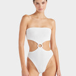 Jerry Swimsuit - White - Simply Beach UK