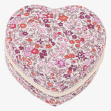 Heart Jewellery Box - Liberty Ava Pink - Simply Beach UK