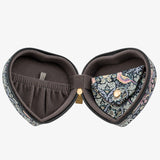 Heart Jewellery Box - Liberty Strawberry Thief - Simply Beach UK