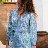 Pink City Prints Kerala Dress - Meadow Chintz - Simply Beach UK
