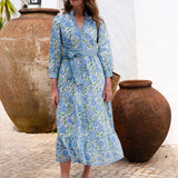 Pink City Prints Kerala Dress - Meadow Chintz - Simply Beach UK