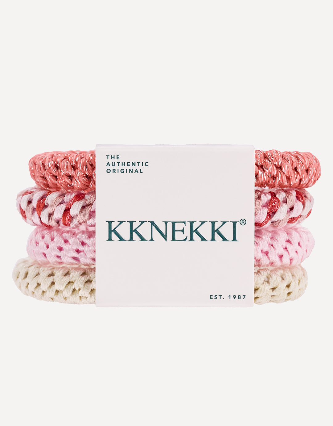 Original Hair Tie Bundle - Dusky Pinks and Beige - Simply Beach UK