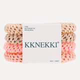 Kknekki Original Hair Tie Bundle - Peachy Pinks - Simply Beach UK