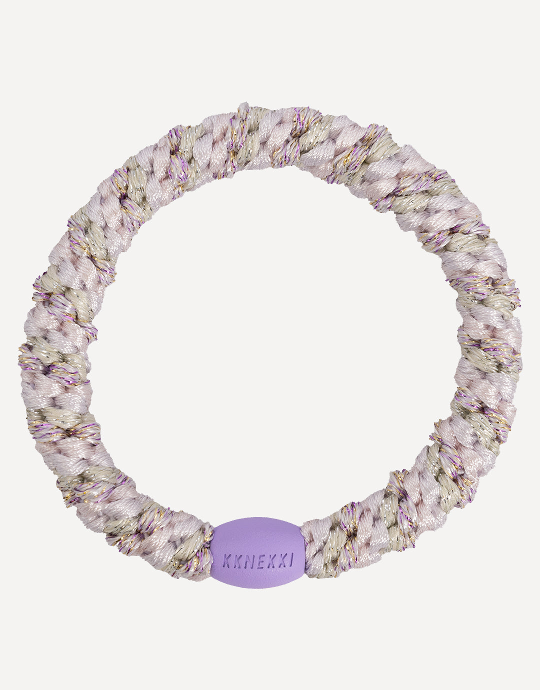 Original Hair Tie - Lavendar Ballet Pink Glitter Stripe - Simply Beach UK