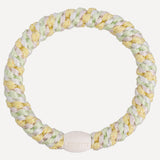 Kknekki Original Hair Tie - Mint Light Yellow Glitter Stripe - Simply Beach UK
