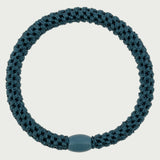 Slim Hair Tie - Petrol Blue