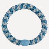 Kknekki Original Hair Tie - Baby Blue Glitter Stripe - Simply Beach UK