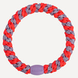 Kknekki Original Hair Tie - Lilac Neon Pink Stripe - Simply Beach UK
