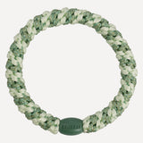 Kknekki Original Hair Tie - Mint Pistachio Glitter Stripe - Simply Beach UK