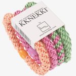 Original Hair Tie Bundle - Pastel Orange, Pink and Green - Simply Beach UK