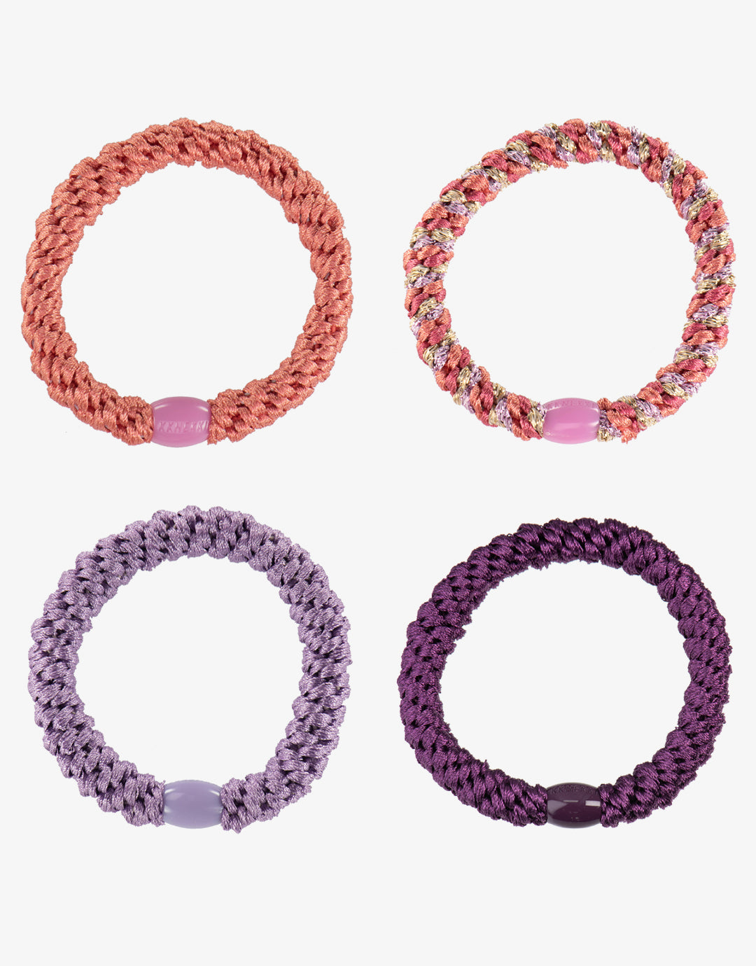 Original Hair Tie Bundle - Purples and Pink - Simply Beach UK